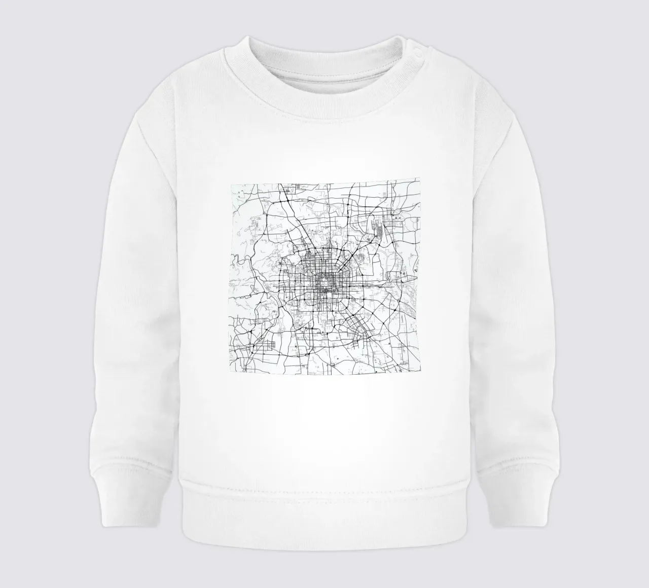 Bejing White felpa neonato da Urban Maps
