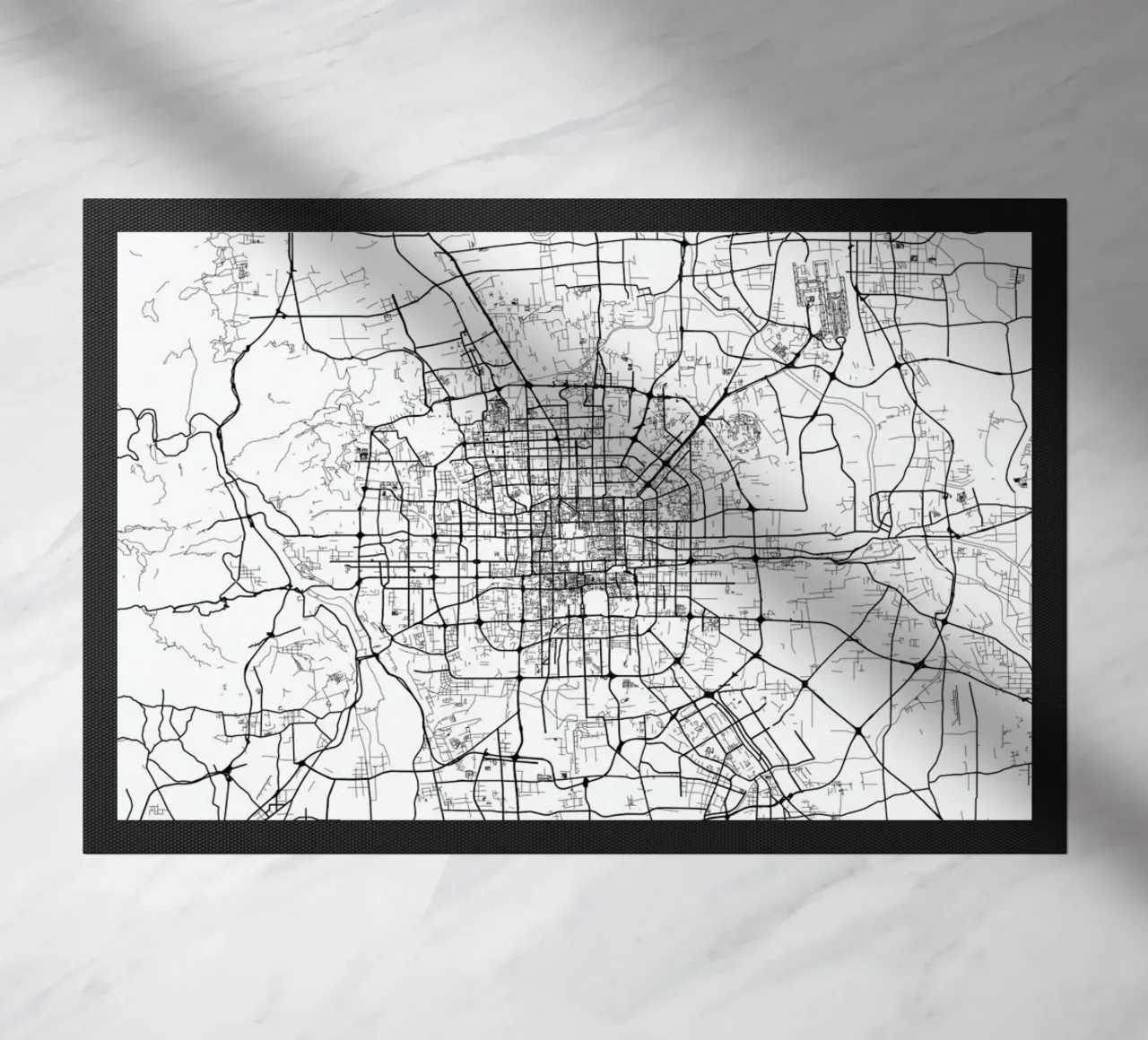 Bejing White zerbino da Urban Maps