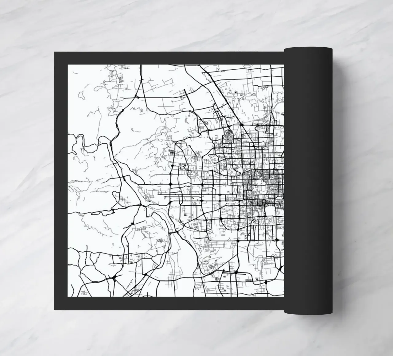 Bejing White zerbino da Urban Maps
