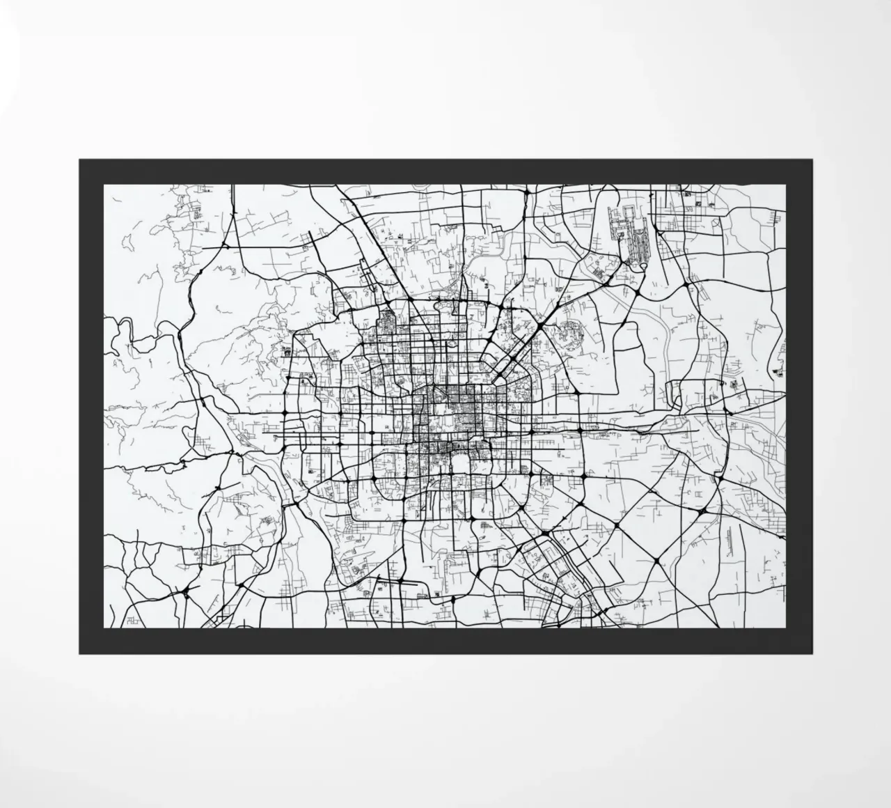 Bejing White zerbino da Urban Maps
