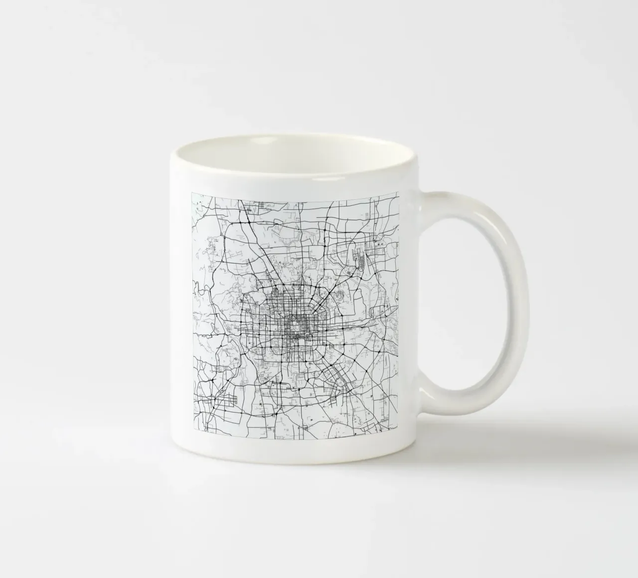 Bejing White tazza in ceramica da Urban Maps