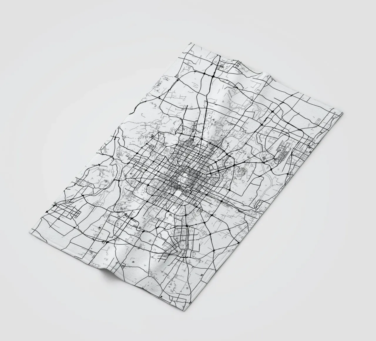 Bejing White coperta in pile da Urban Maps
