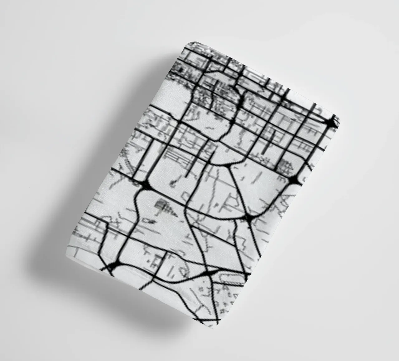 Bejing White asciugamano da bagno da Urban Maps