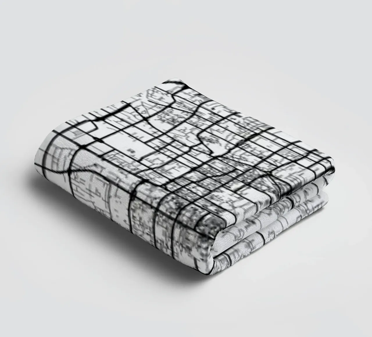 Bejing White asciugamano da bagno da Urban Maps