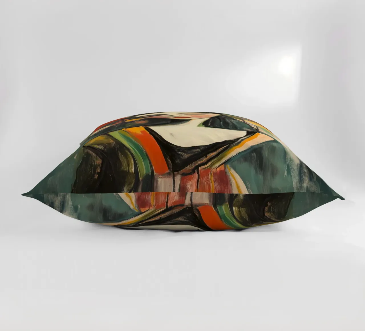 Vrouw modern abstract decorative cushion by Imagine