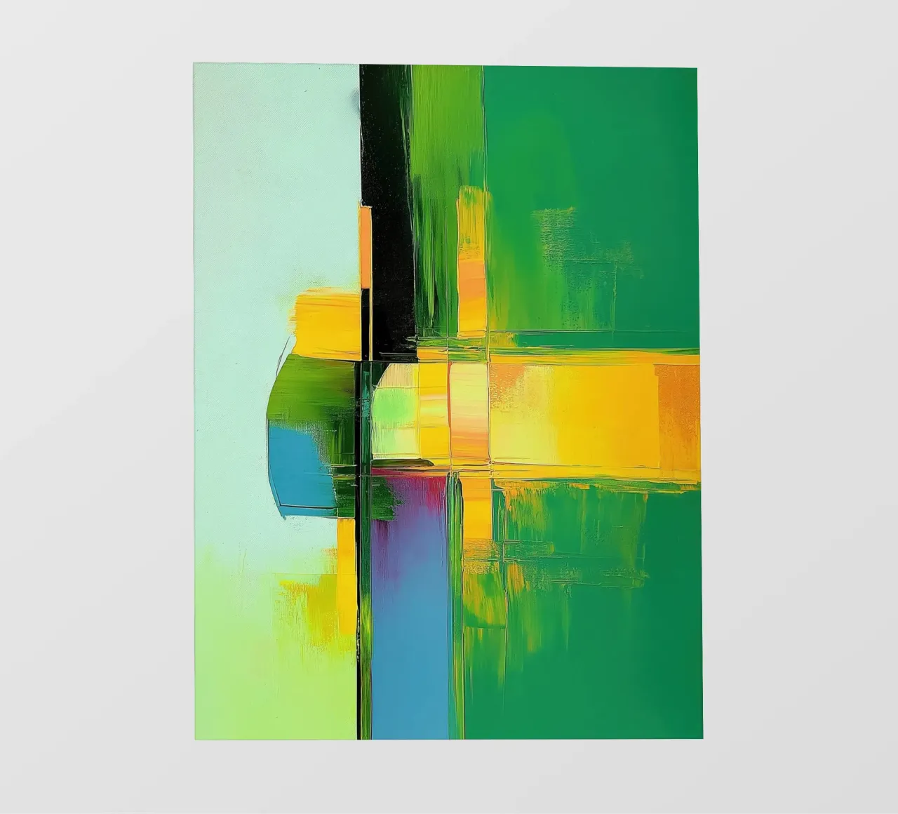 Abstract green pvc cover by Imagine