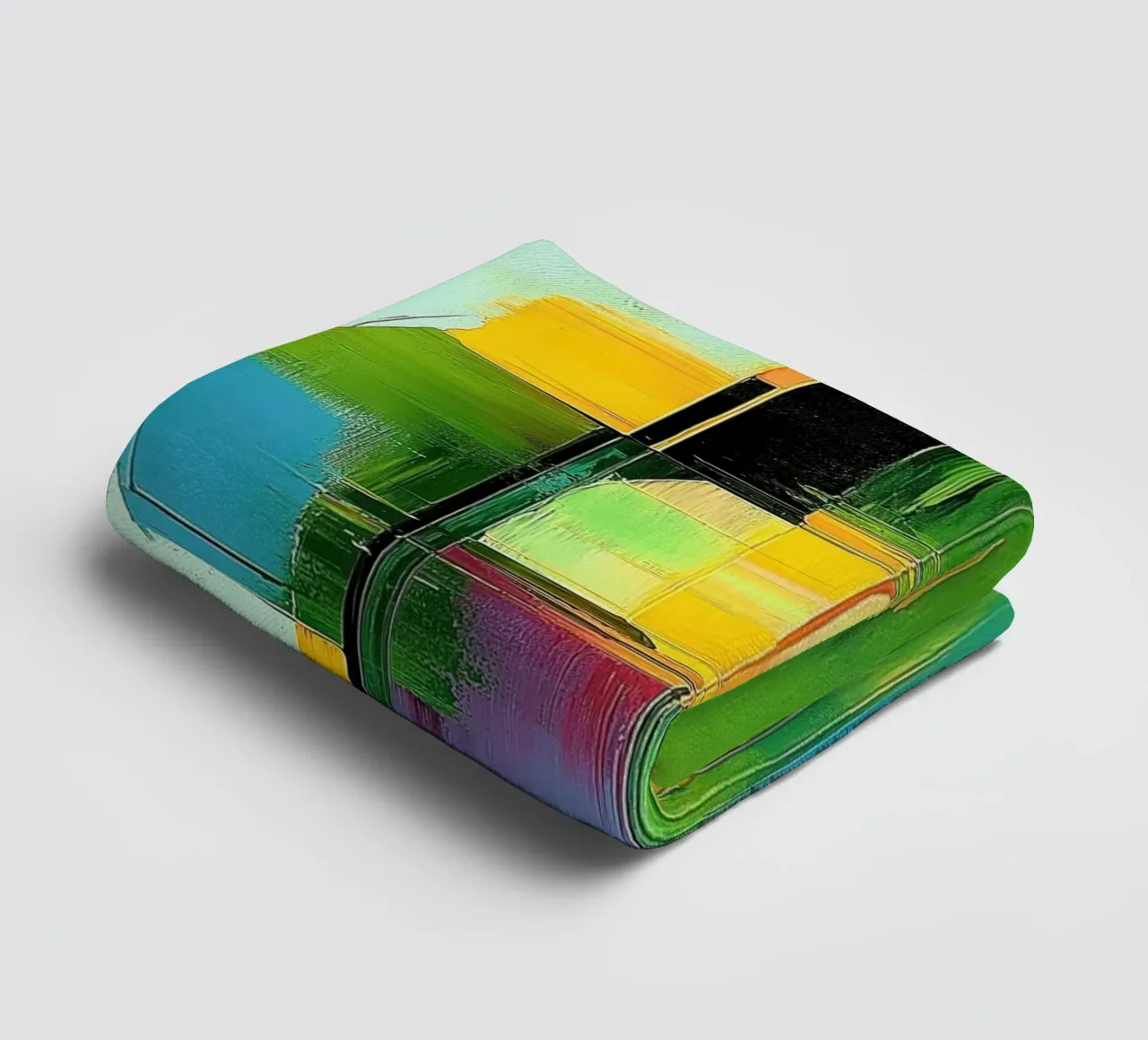 Vert abstrait serviette de bain de Imagine