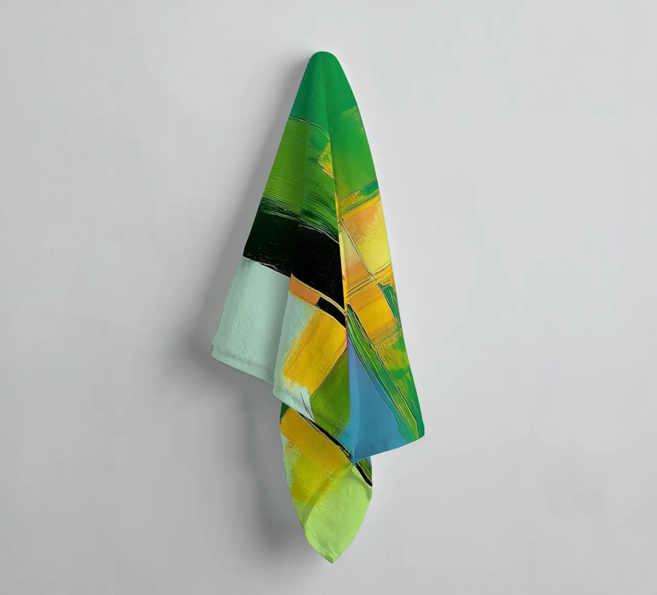 Vert abstrait serviette de bain de Imagine
