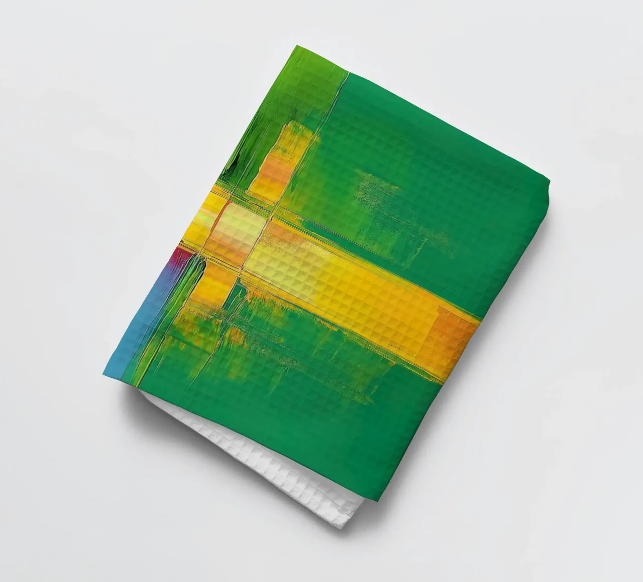 Vert abstrait torchon de Imagine