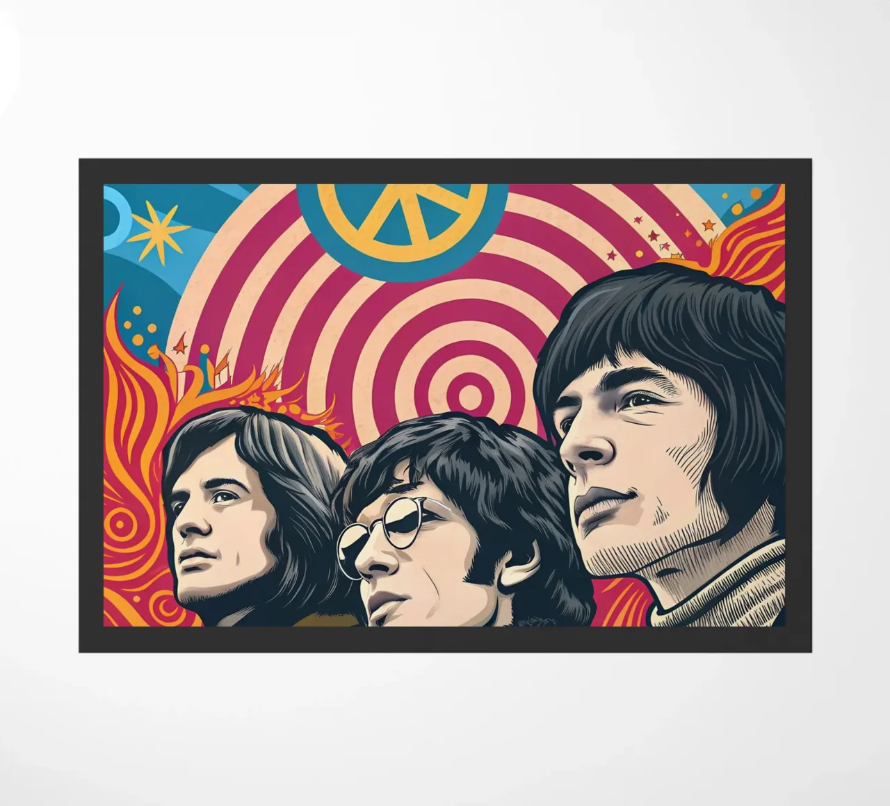 Rock and Roll: Una exploración visual del género musical felpudo de Jester Krew Art