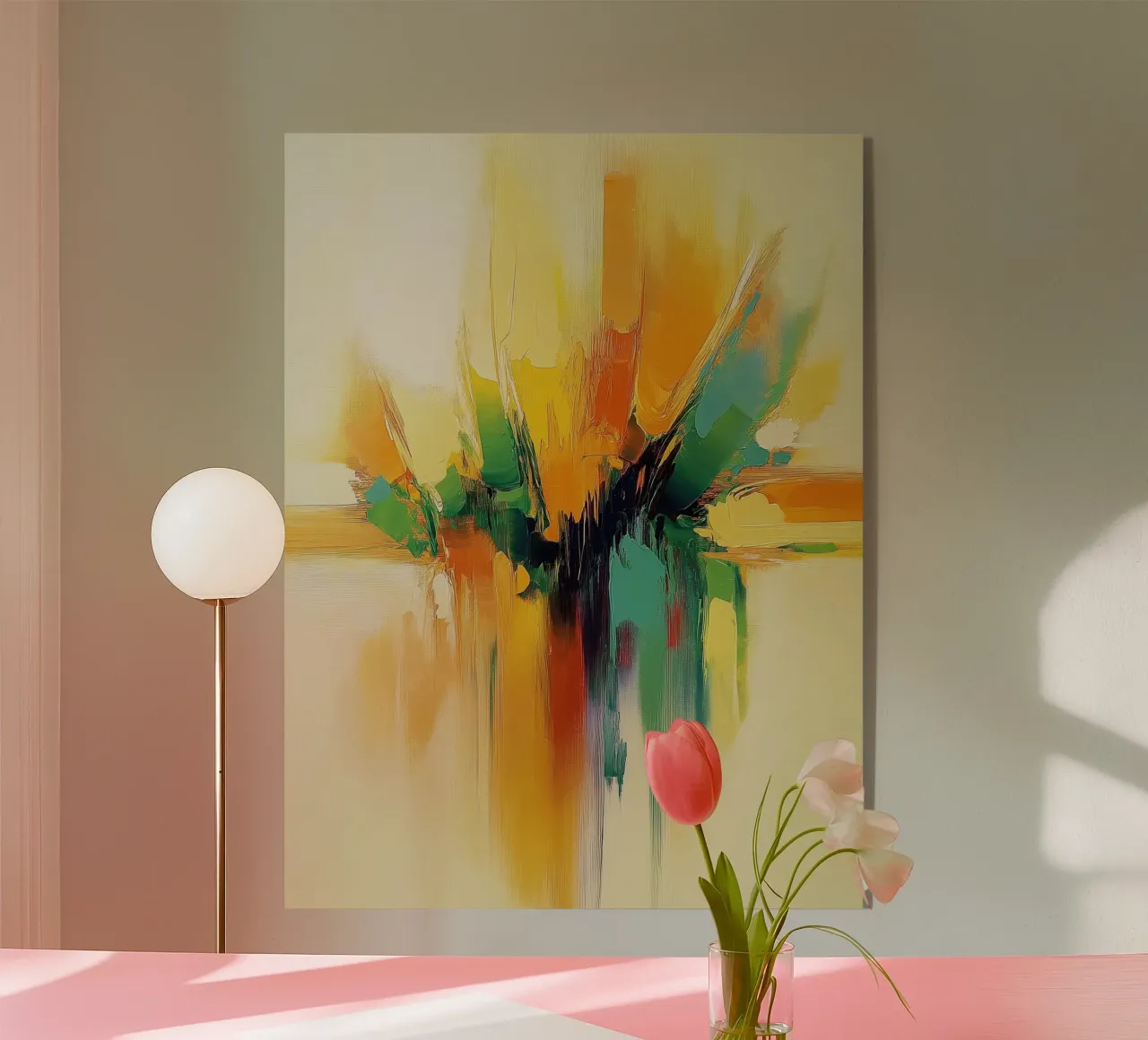 Esplosione di colori plexiglass da Imagine