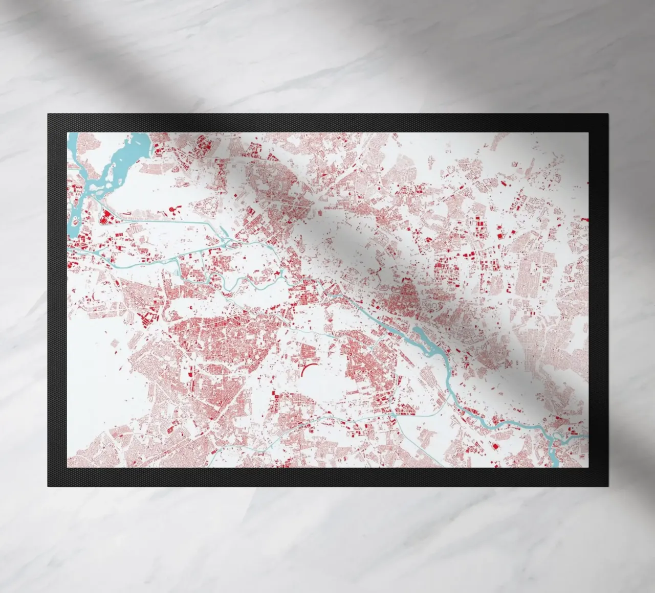 Berlin Red zerbino da Urban Maps