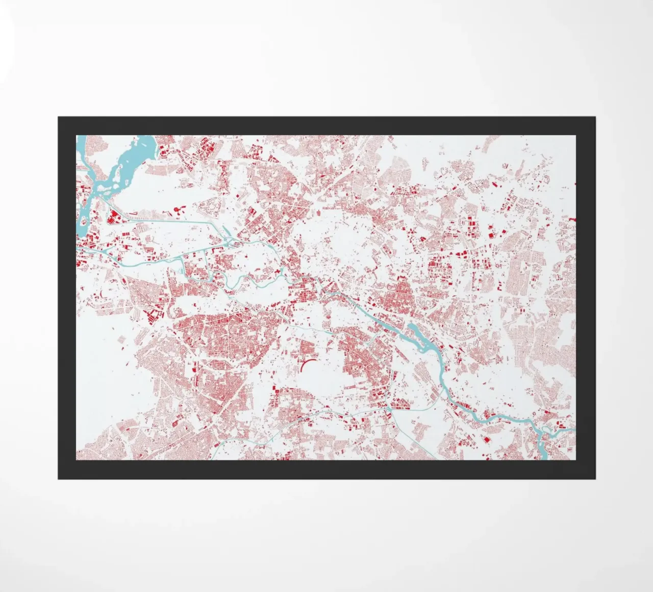 Berlin Red zerbino da Urban Maps