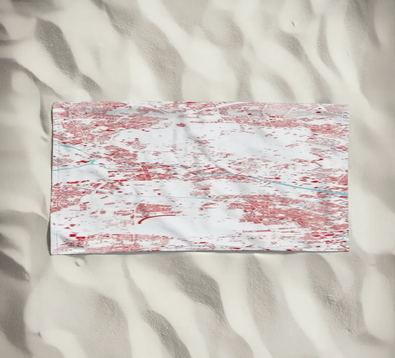 Berlin Red telo mare da Urban Maps