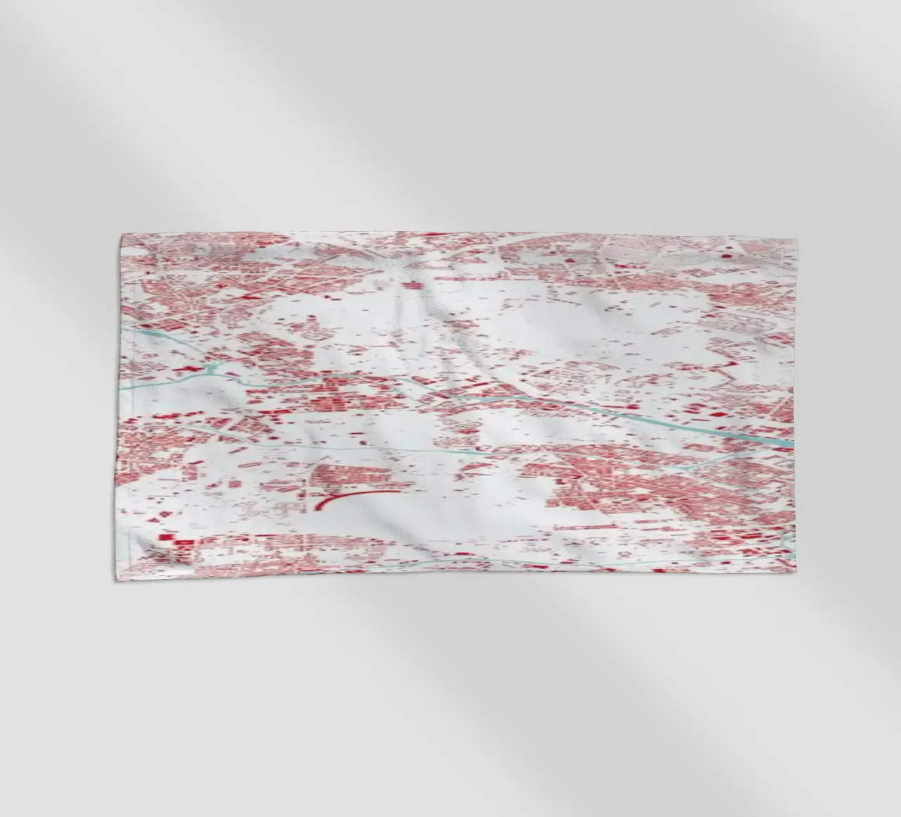 Berlin Red telo mare da Urban Maps