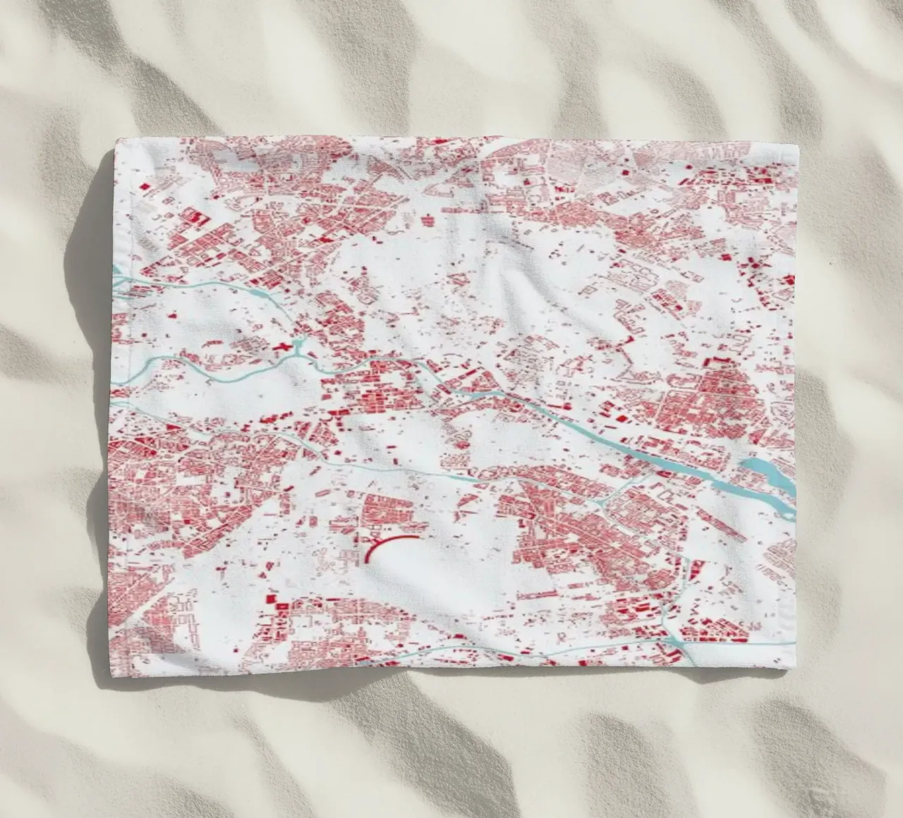 Berlin Red telo mare da Urban Maps