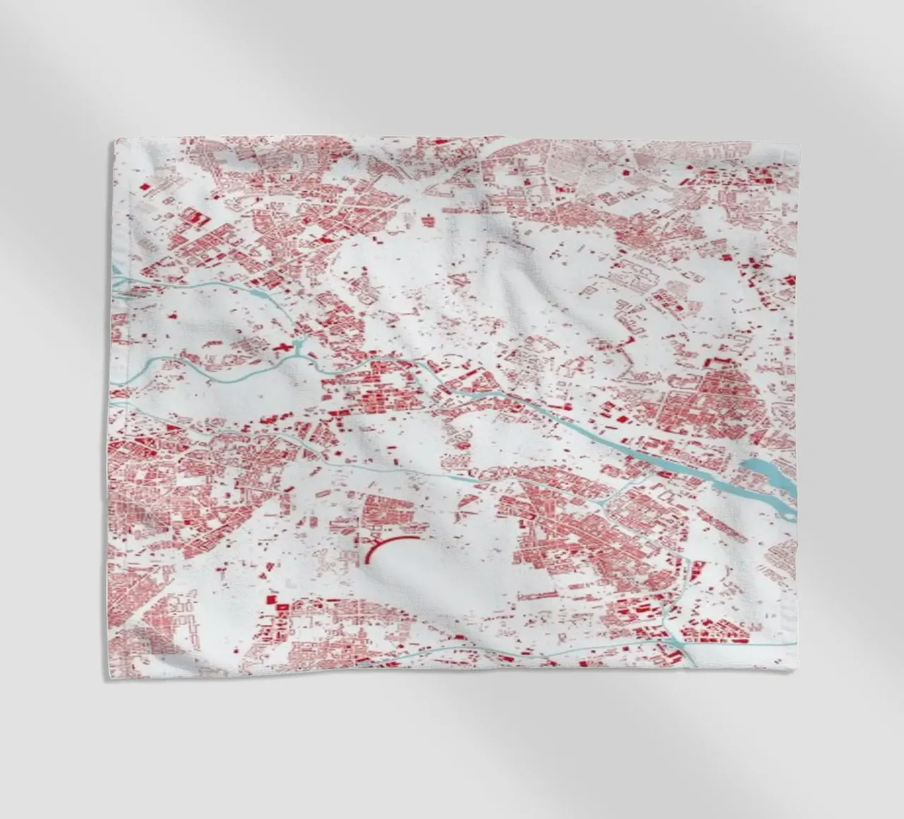 Berlin Red telo mare da Urban Maps