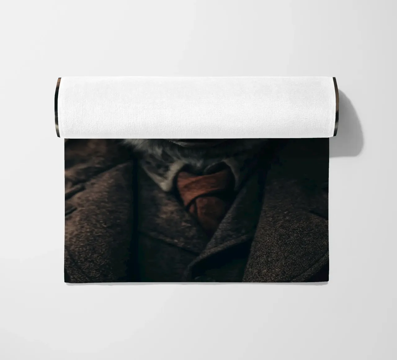 Fox in clothing beach towel by Imagine