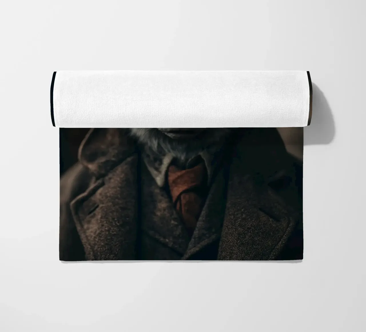 Fox in clothing beach towel by Imagine