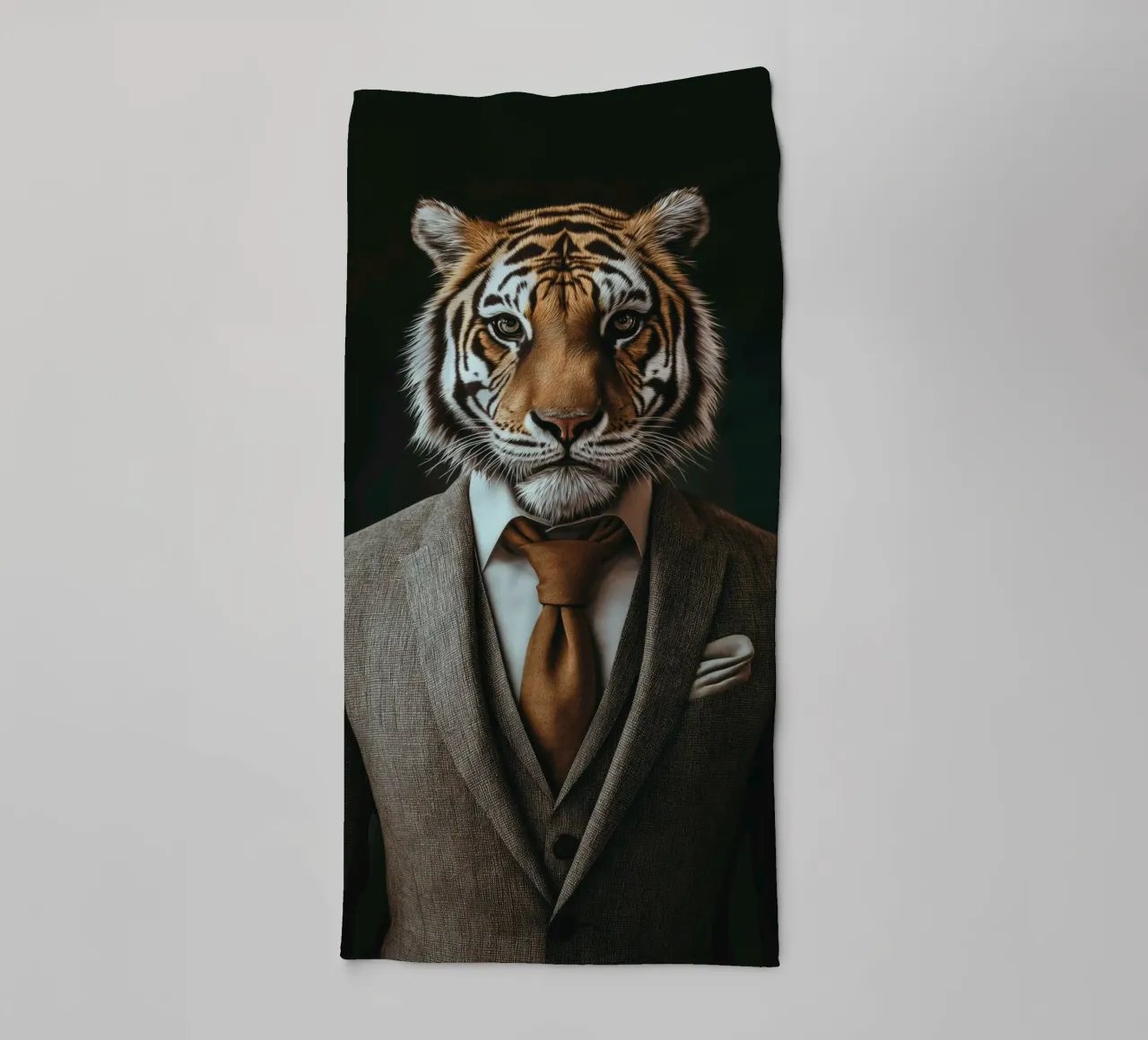 Tigre in costume asciugamano da bagno da Imagine