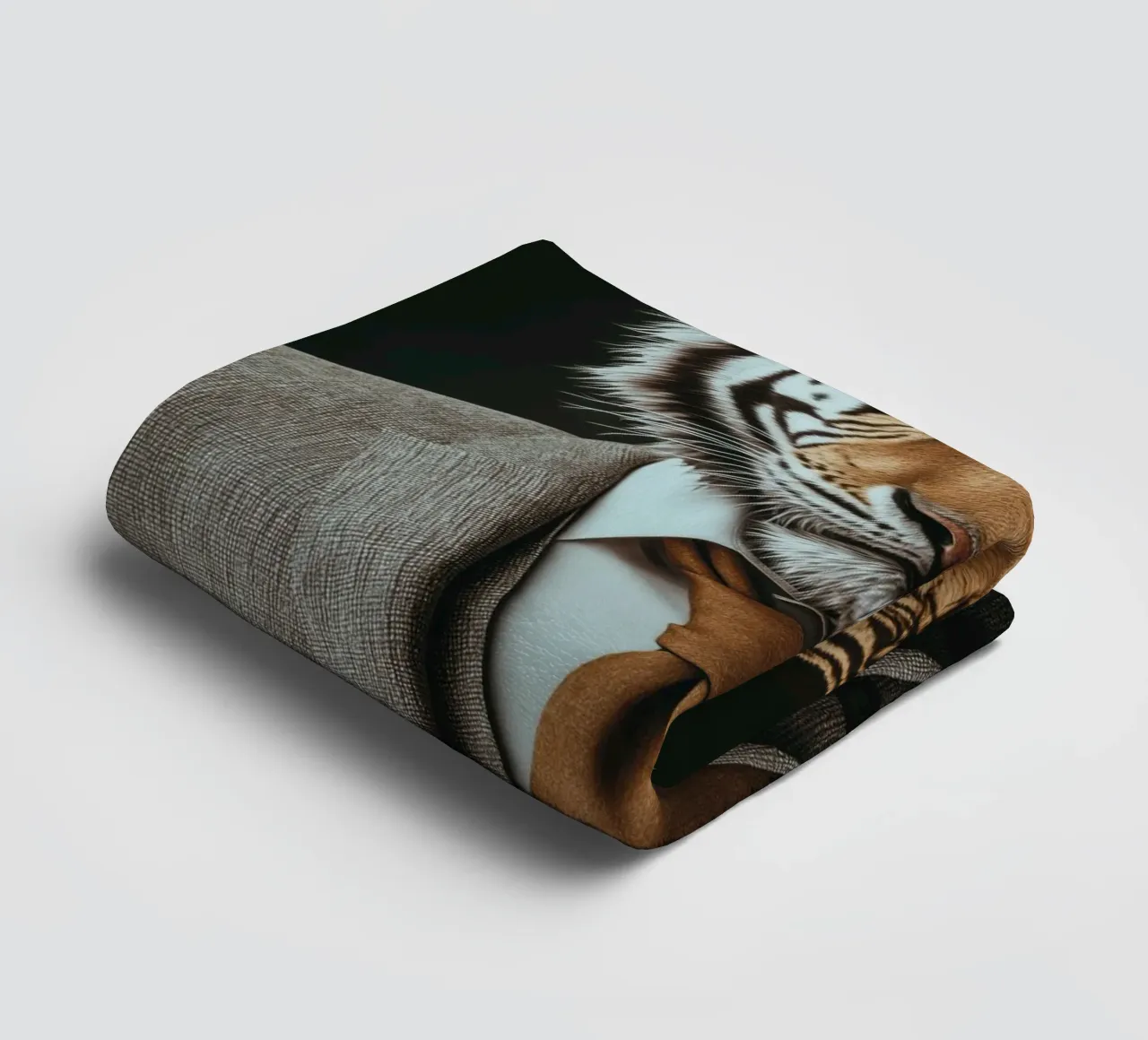 Tigre in costume asciugamano da bagno da Imagine