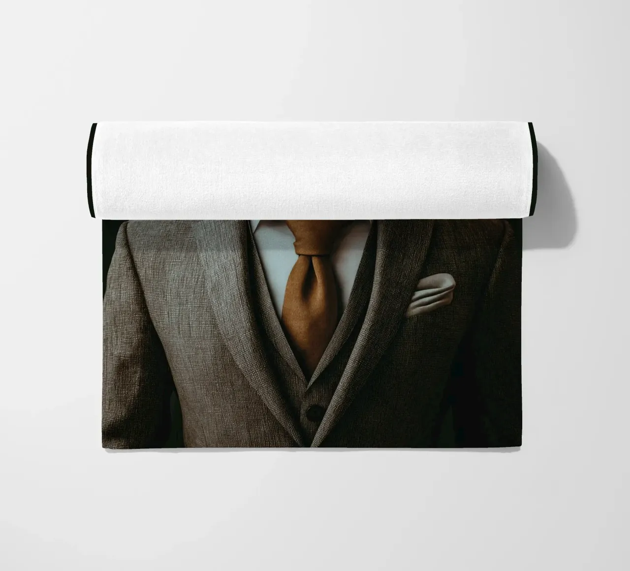 Tiger in a costume beach towel by Imagine