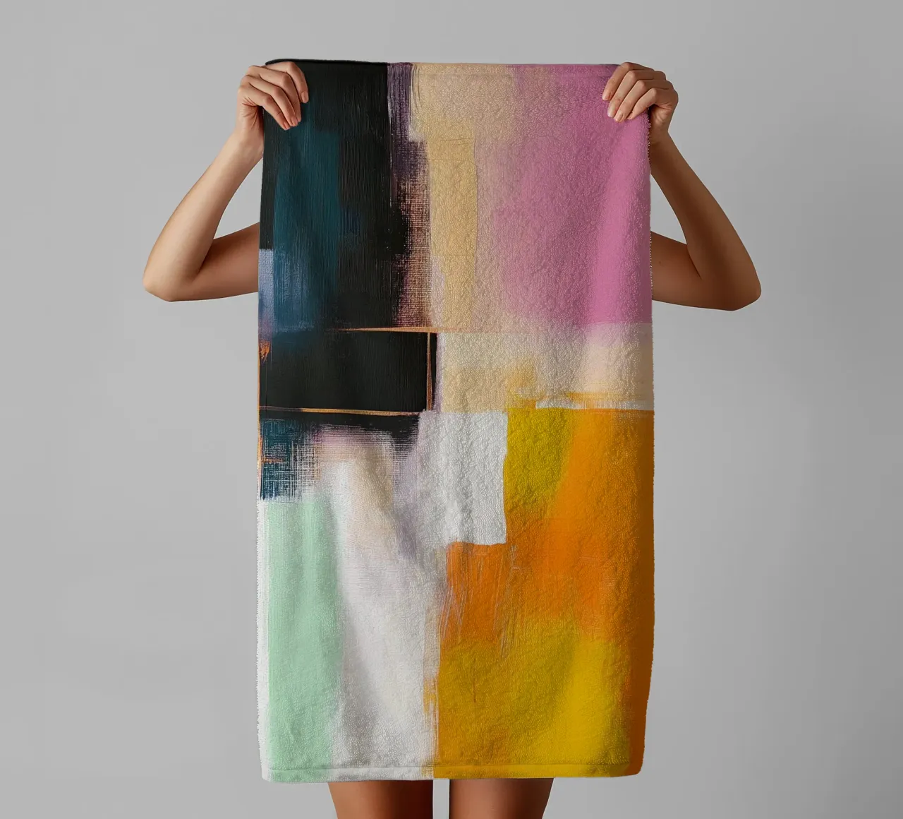 Abstract surfaces towel by Imagine