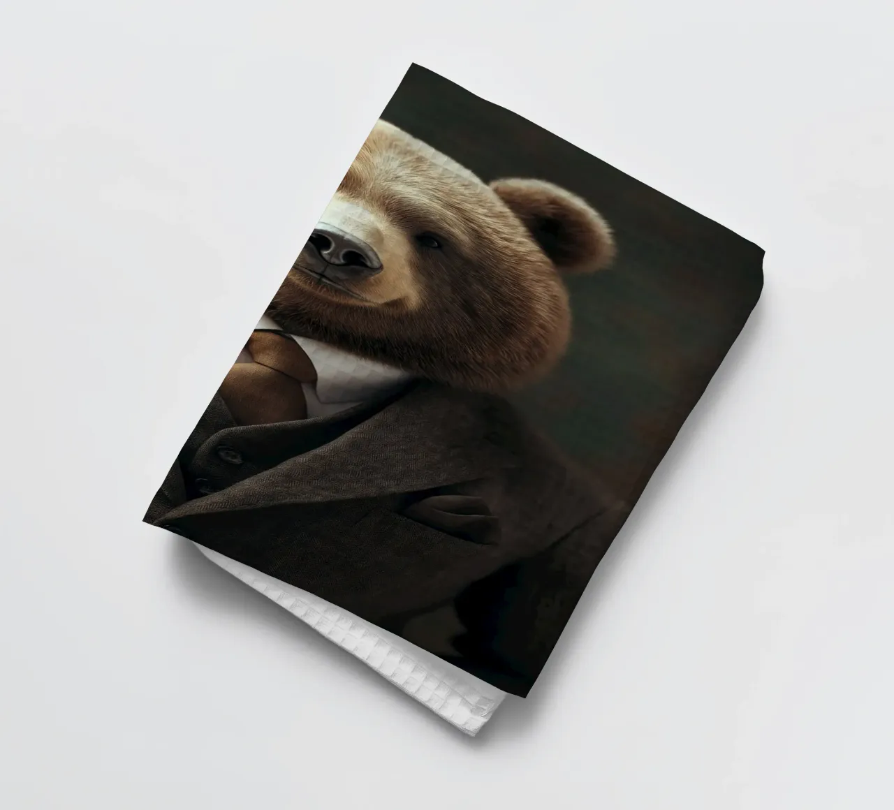 Orso in costume canovaccio da cucina da Imagine
