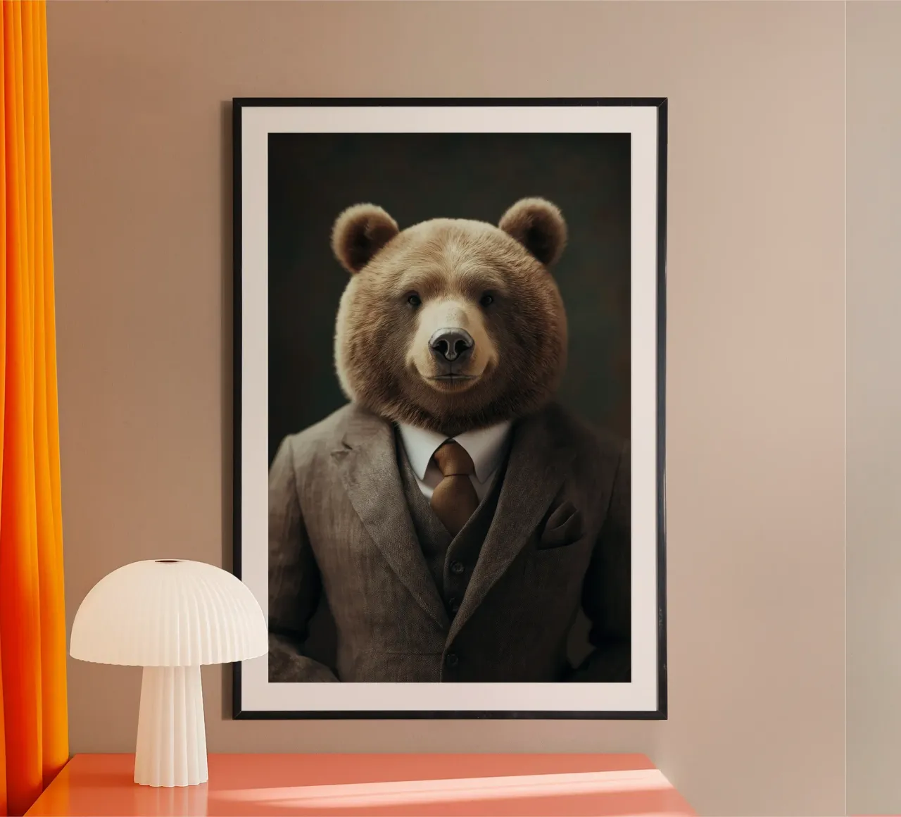 Orso in costume poster da Imagine