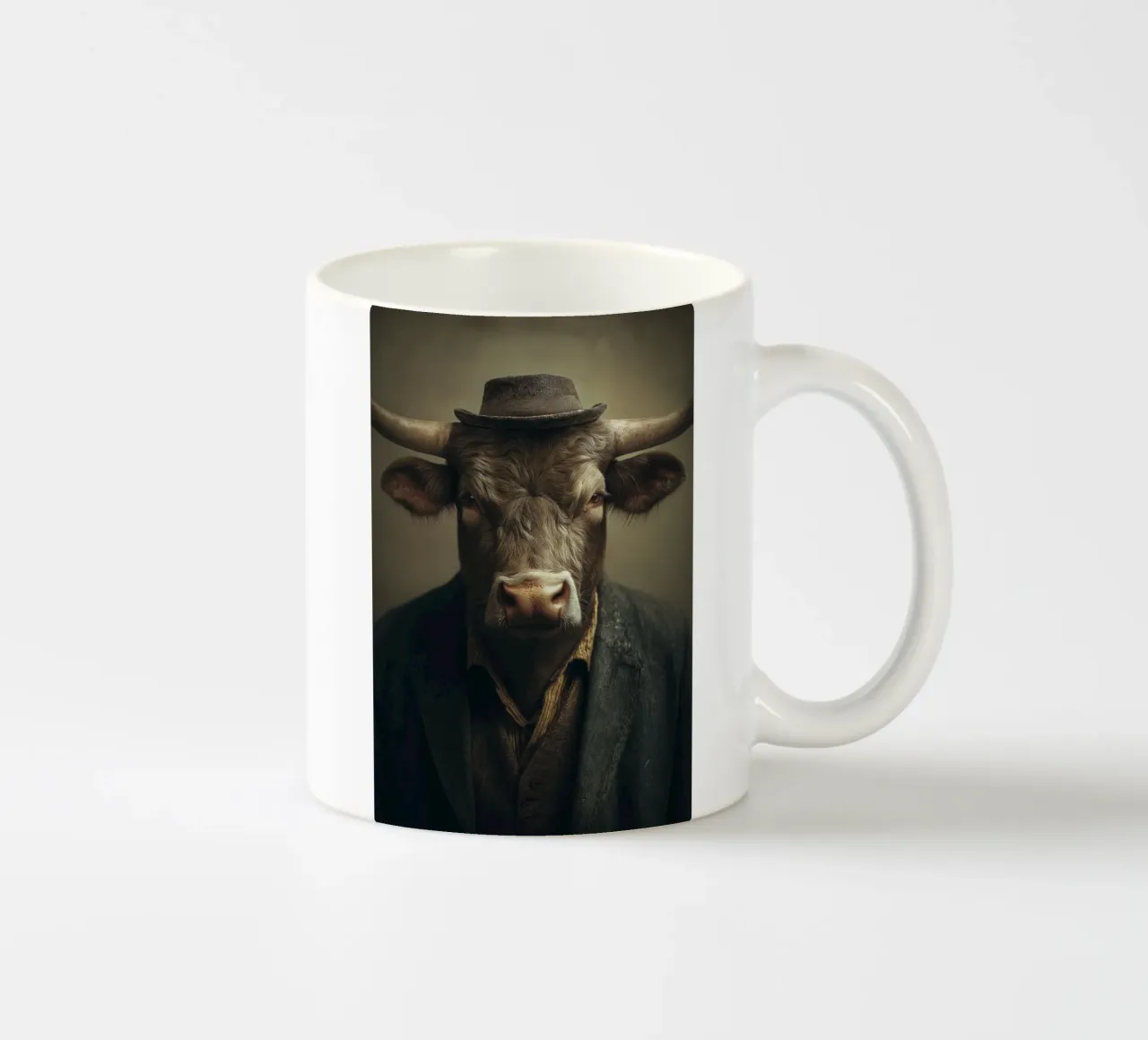 Mucca vestita tazza in ceramica da Imagine