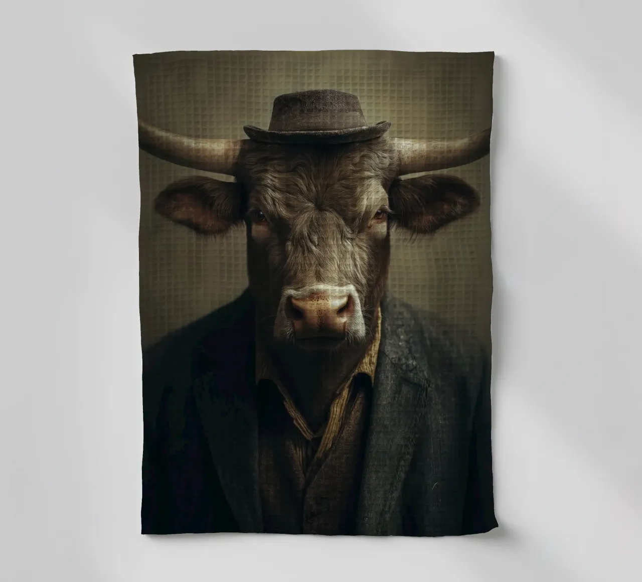Mucca vestita canovaccio da cucina da Imagine