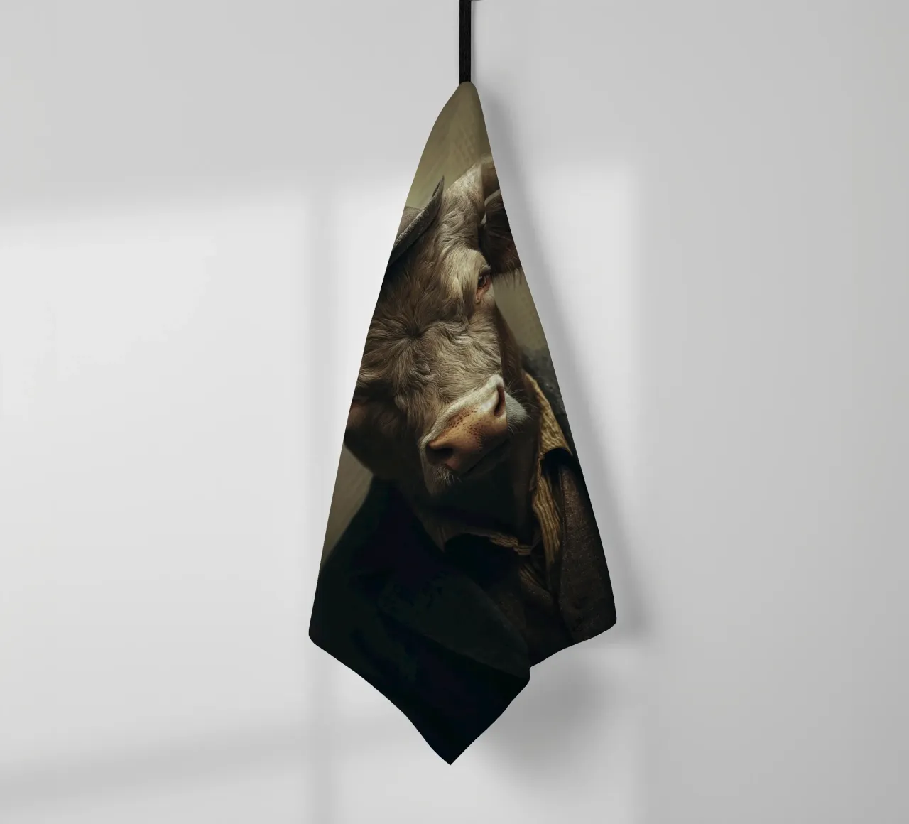 Mucca vestita canovaccio da cucina da Imagine