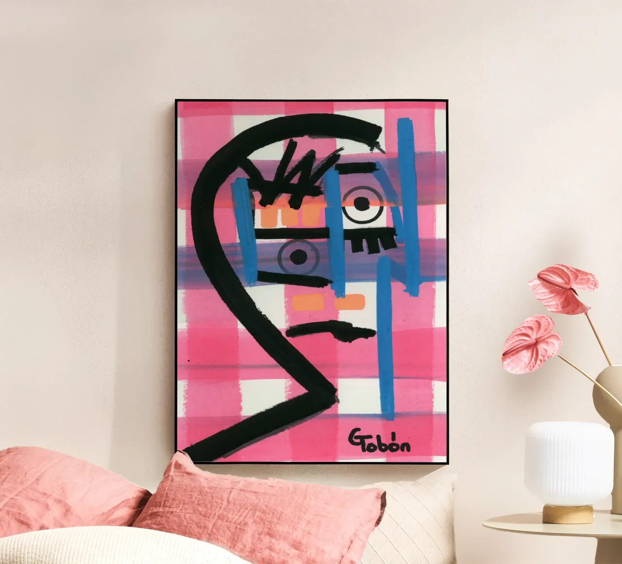 onschuld acryl van gtobonart