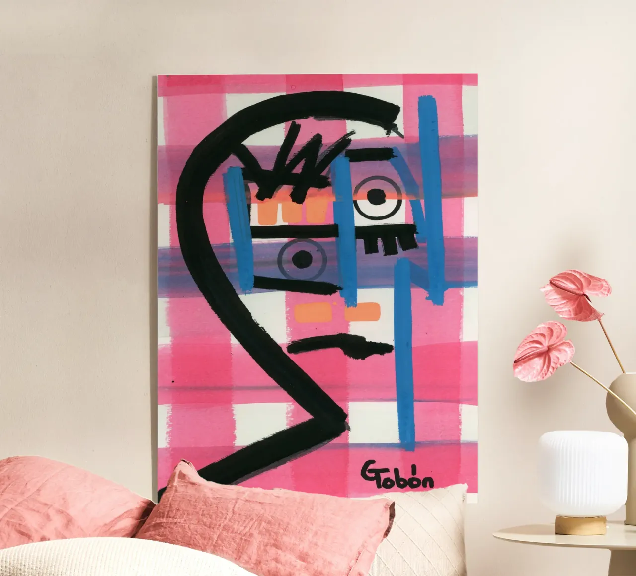 onschuld acryl van gtobonart