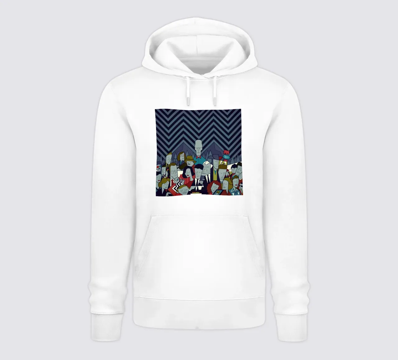 Twin Peaks felpa con cappuccio da Ale Giorgini