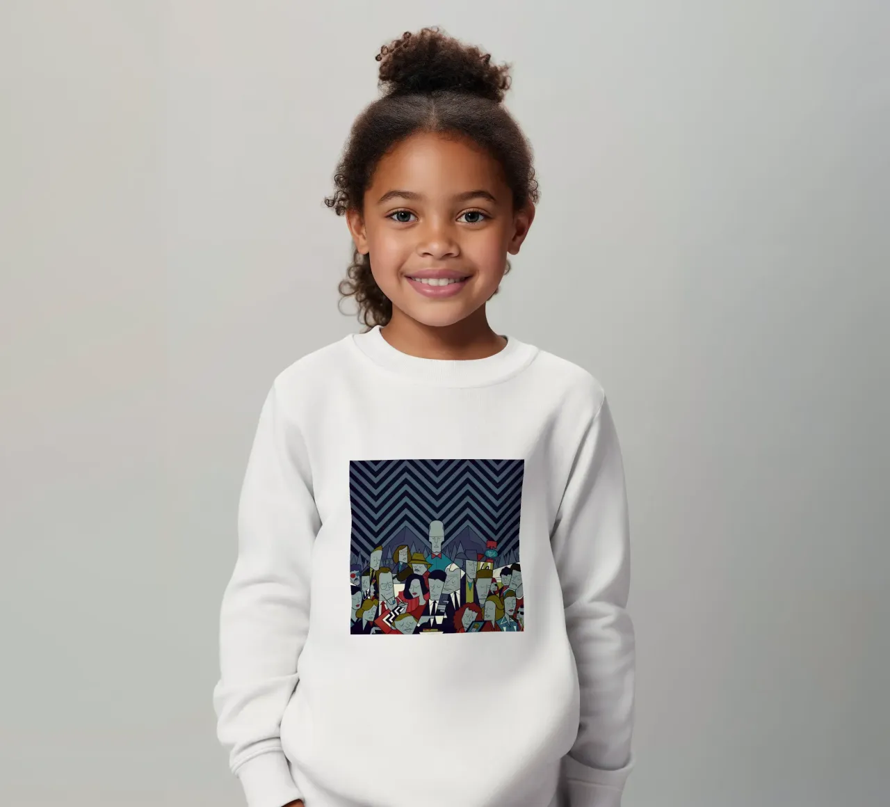 Twin Peaks felpa bambino da Ale Giorgini