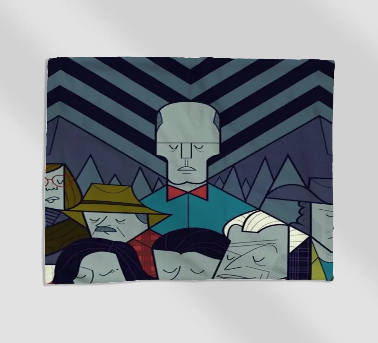 Twin Peaks telo mare da Ale Giorgini