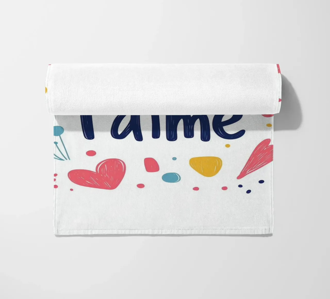 Je t'aime - 2 telo mare da Art Typo Essentiel