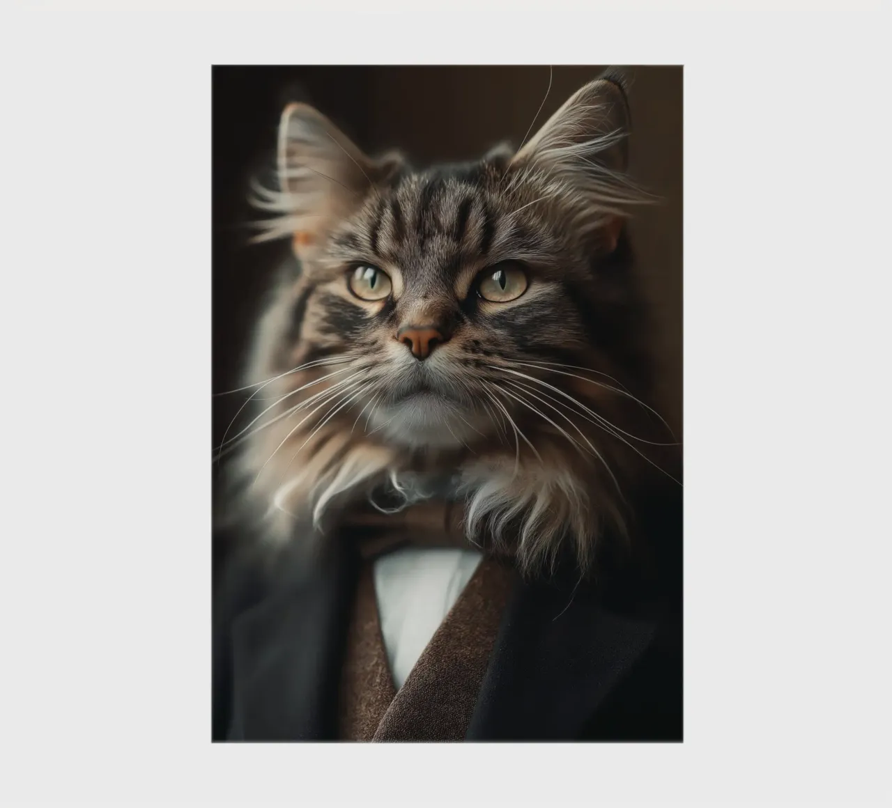 Cat in clothes notebook by Imagine