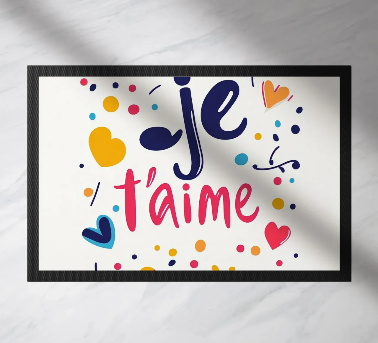 Je t'aime - 3 zerbino da Art Typo Essentiel