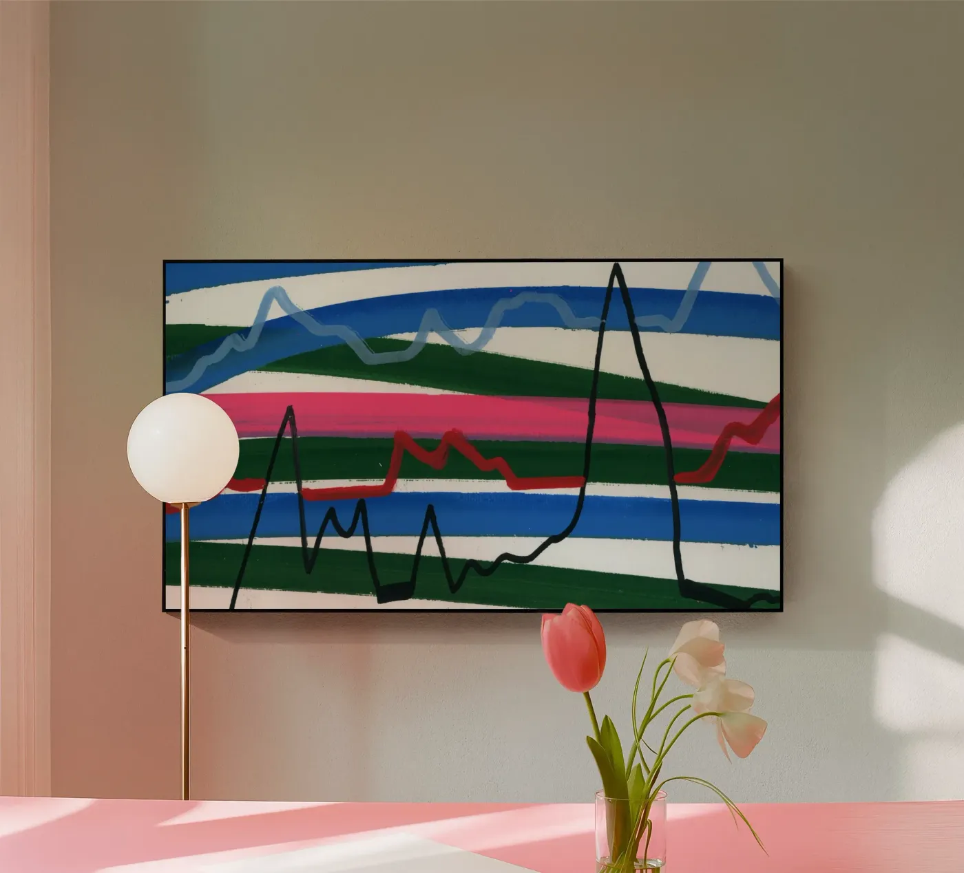 Mountains Acryl-Glas von gtobonart