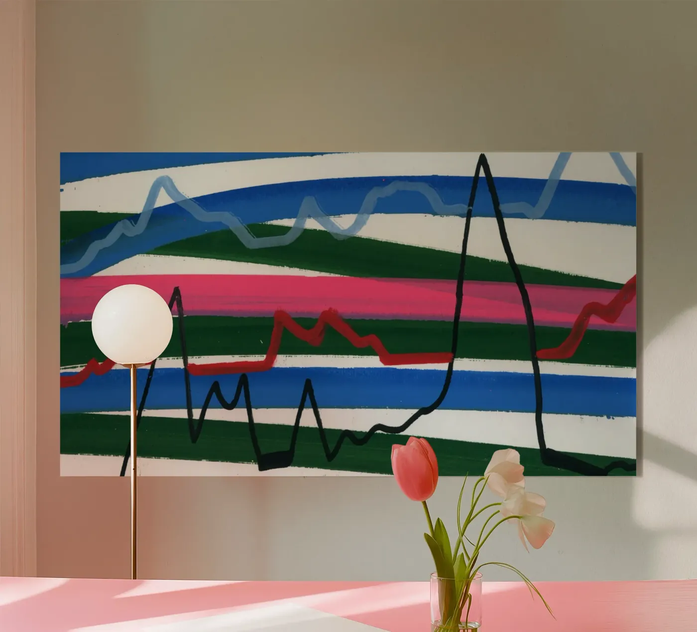 Mountains Acryl-Glas von gtobonart