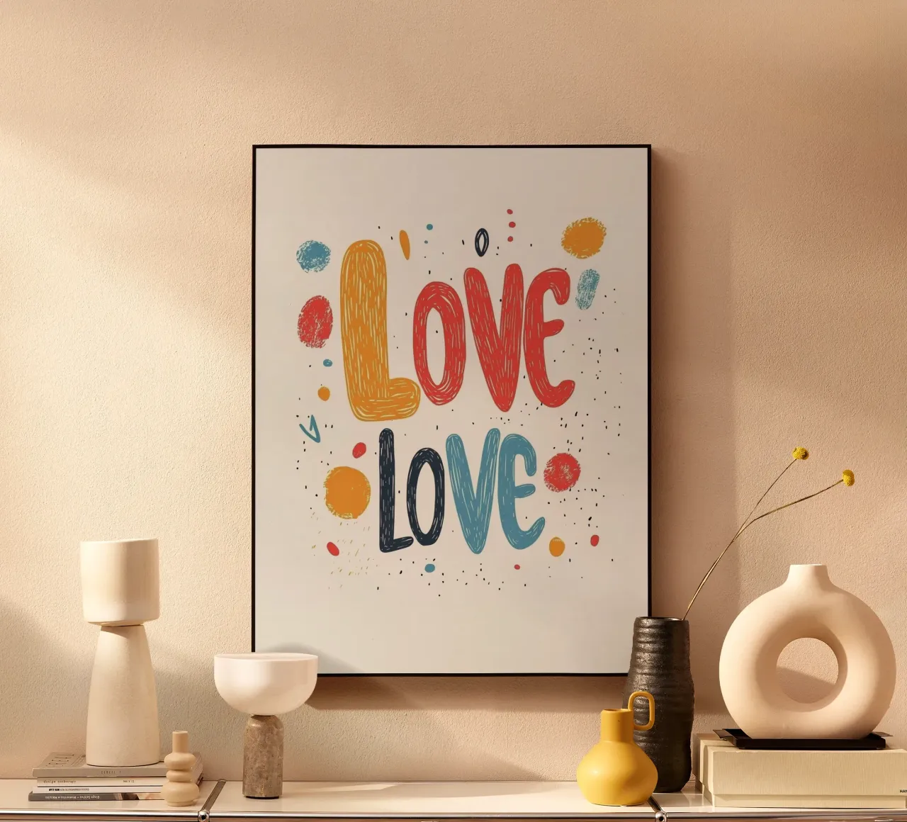 Love - 1 plexiglass da Art Typo Essentiel