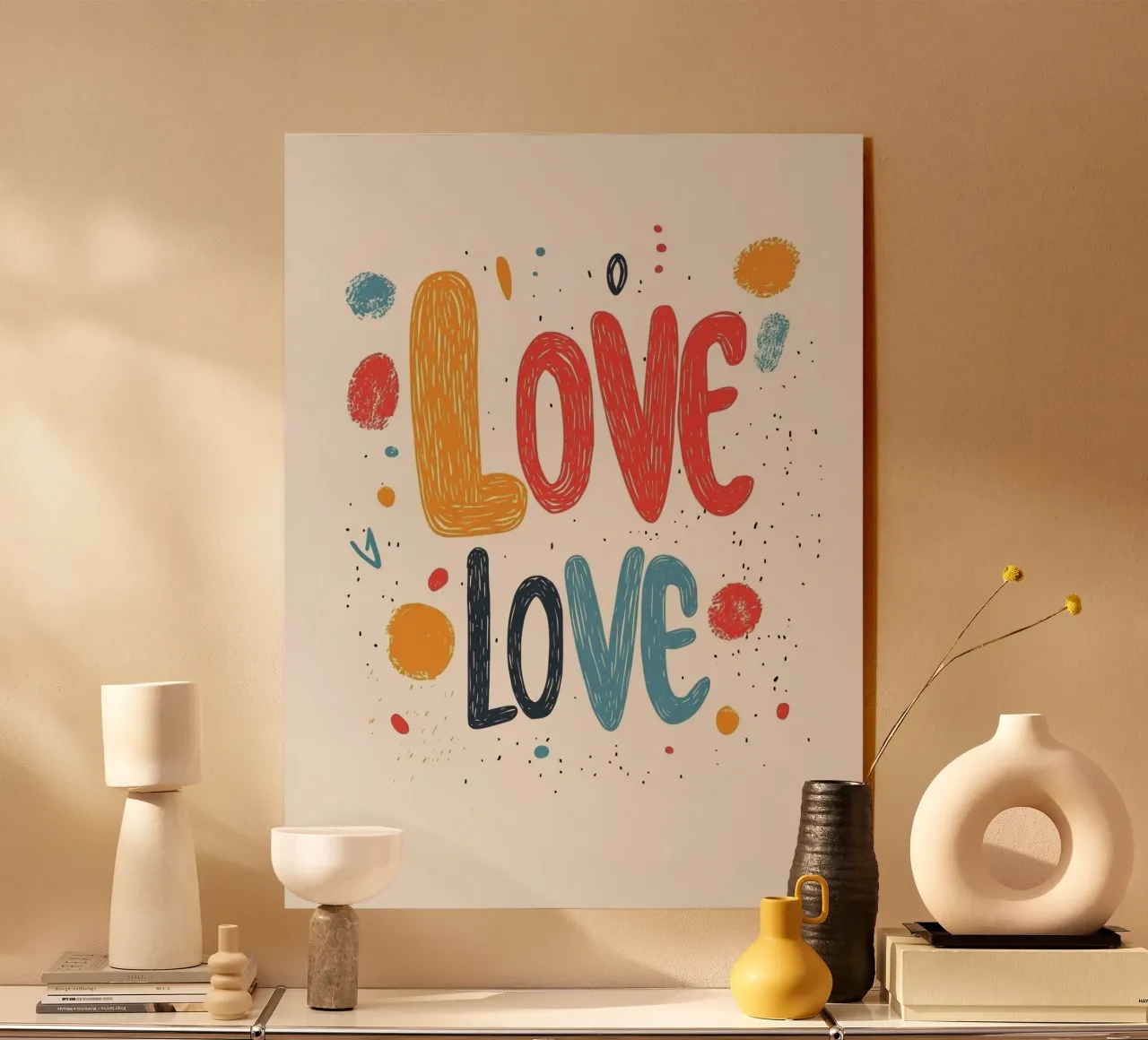 Love - 1 plexiglass da Art Typo Essentiel