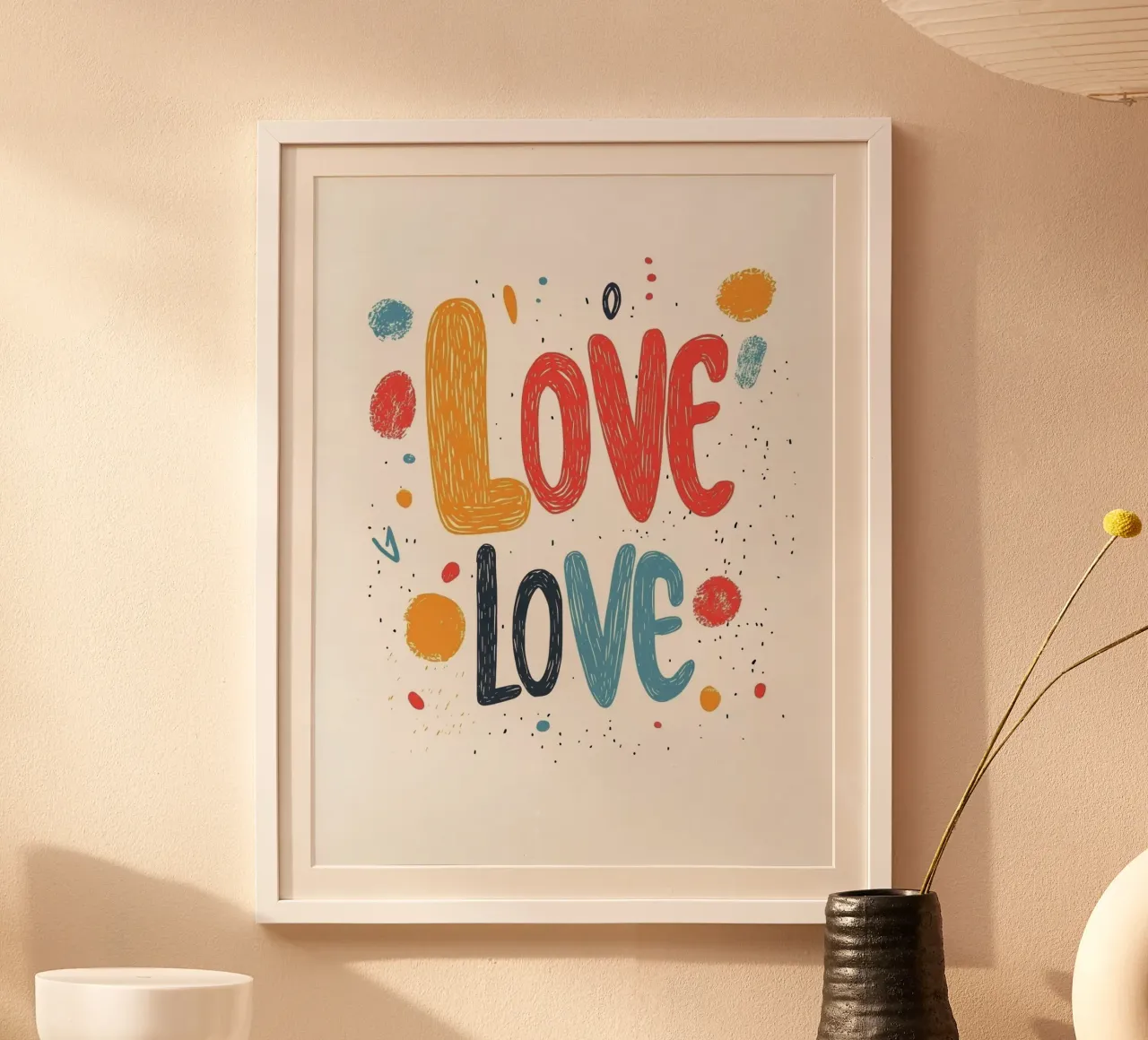 Love - 1 poster da Art Typo Essentiel