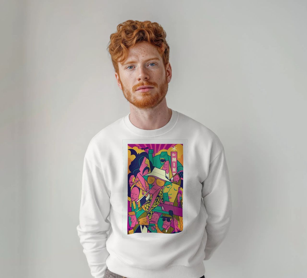 Fear and Loathing Sweatshirt von Ale Giorgini