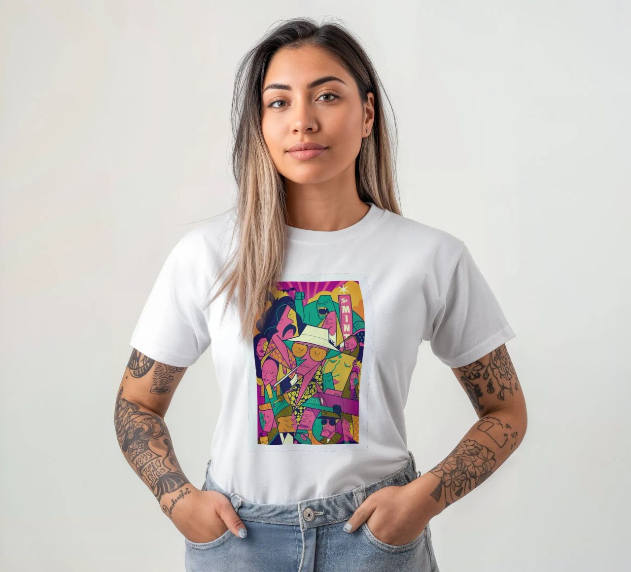 Fear and Loathing t-shirt da Ale Giorgini