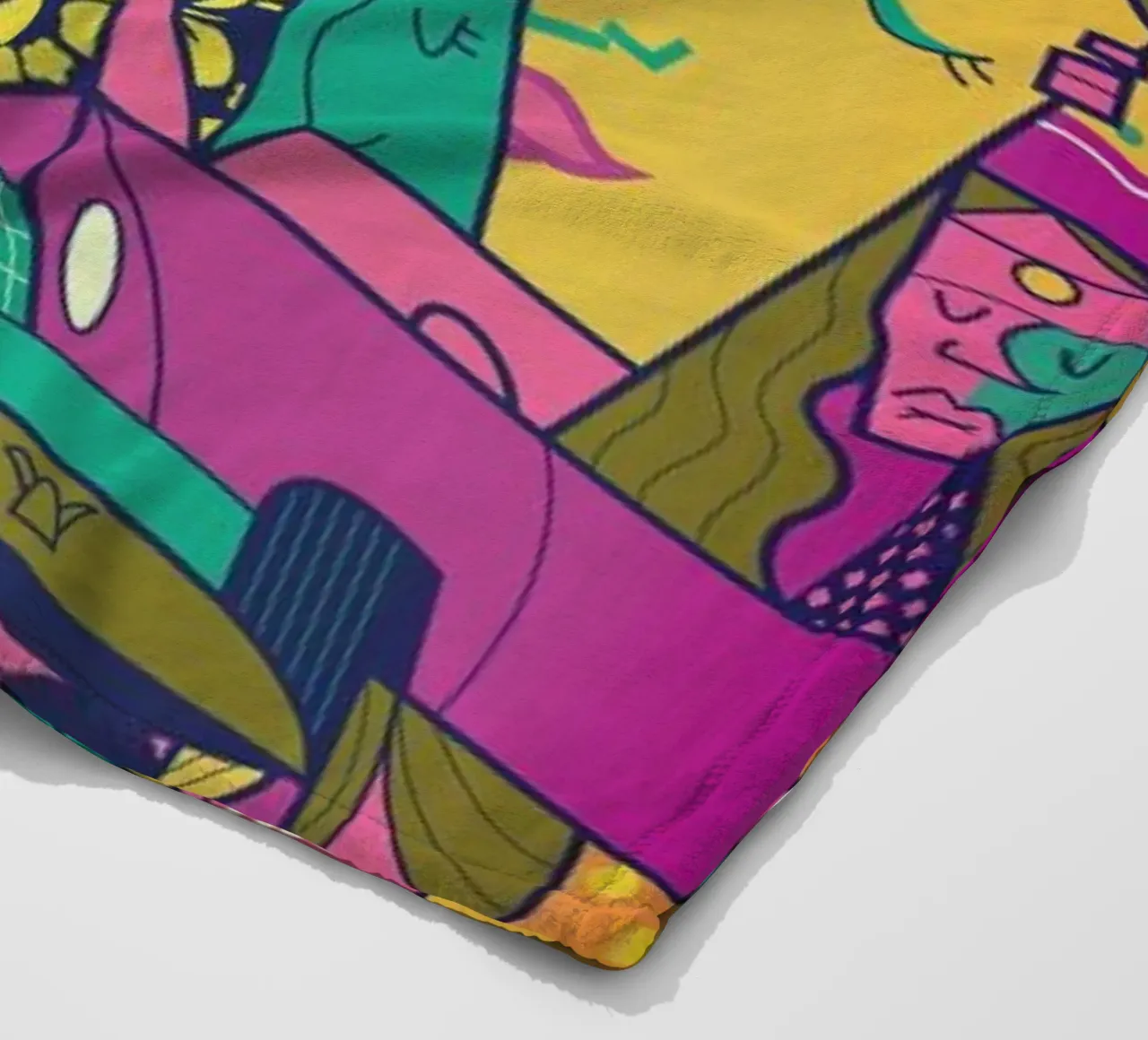 Fear and Loathing coperta in pile da Ale Giorgini