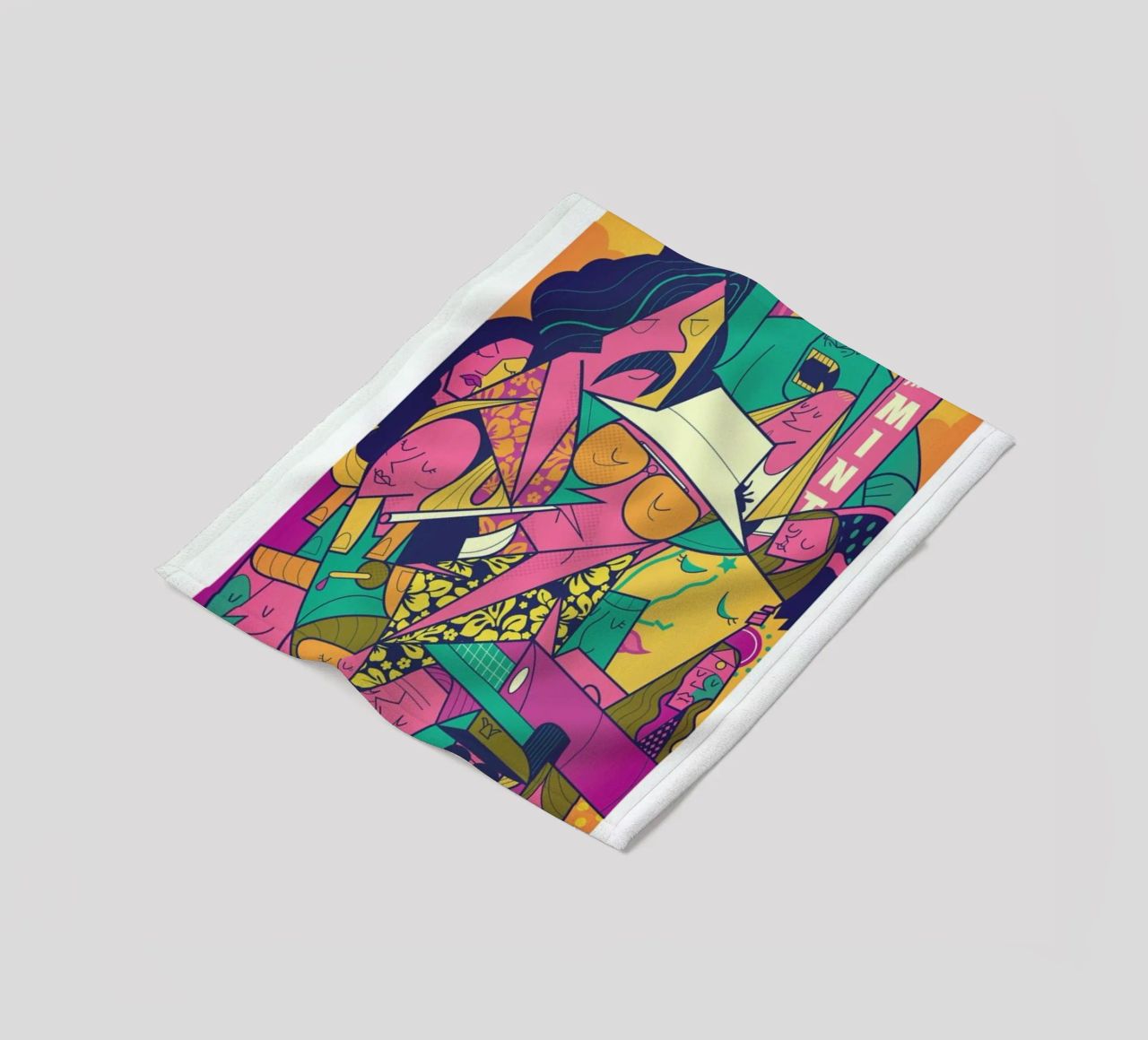 Fear and Loathing Fleecedecke von Ale Giorgini