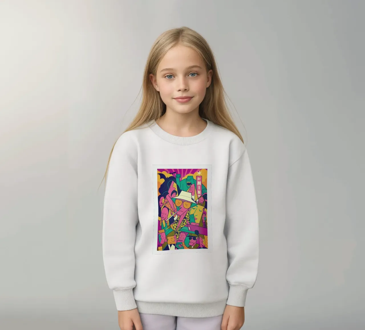 Fear and Loathing sudadera para niño de Ale Giorgini